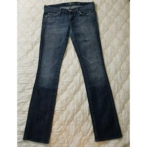 7 For All Mankind Straight-leg Size 29 edie Jeans